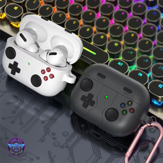 Capas 2024 para AirPods Pro – Case 3D Gamepad / Gameboy, Protetor Macio para AirPods 1/2/3