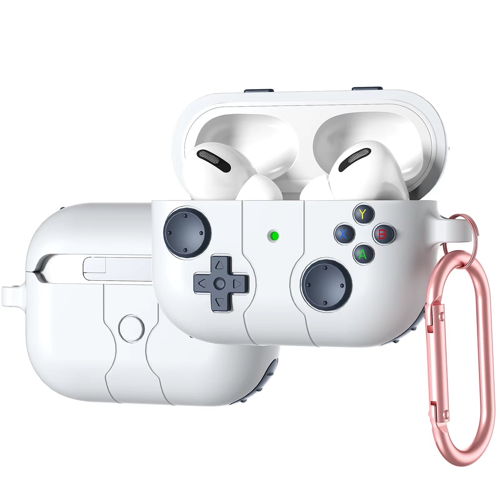 Capas 2024 para AirPods Pro – Case 3D Gamepad / Gameboy, Protetor Macio para AirPods 1/2/3