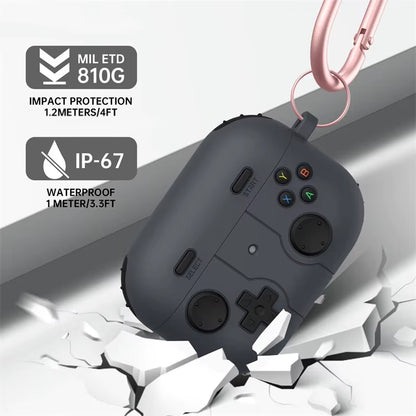 Capas 2024 para AirPods Pro – Case 3D Gamepad / Gameboy, Protetor Macio para AirPods 1/2/3