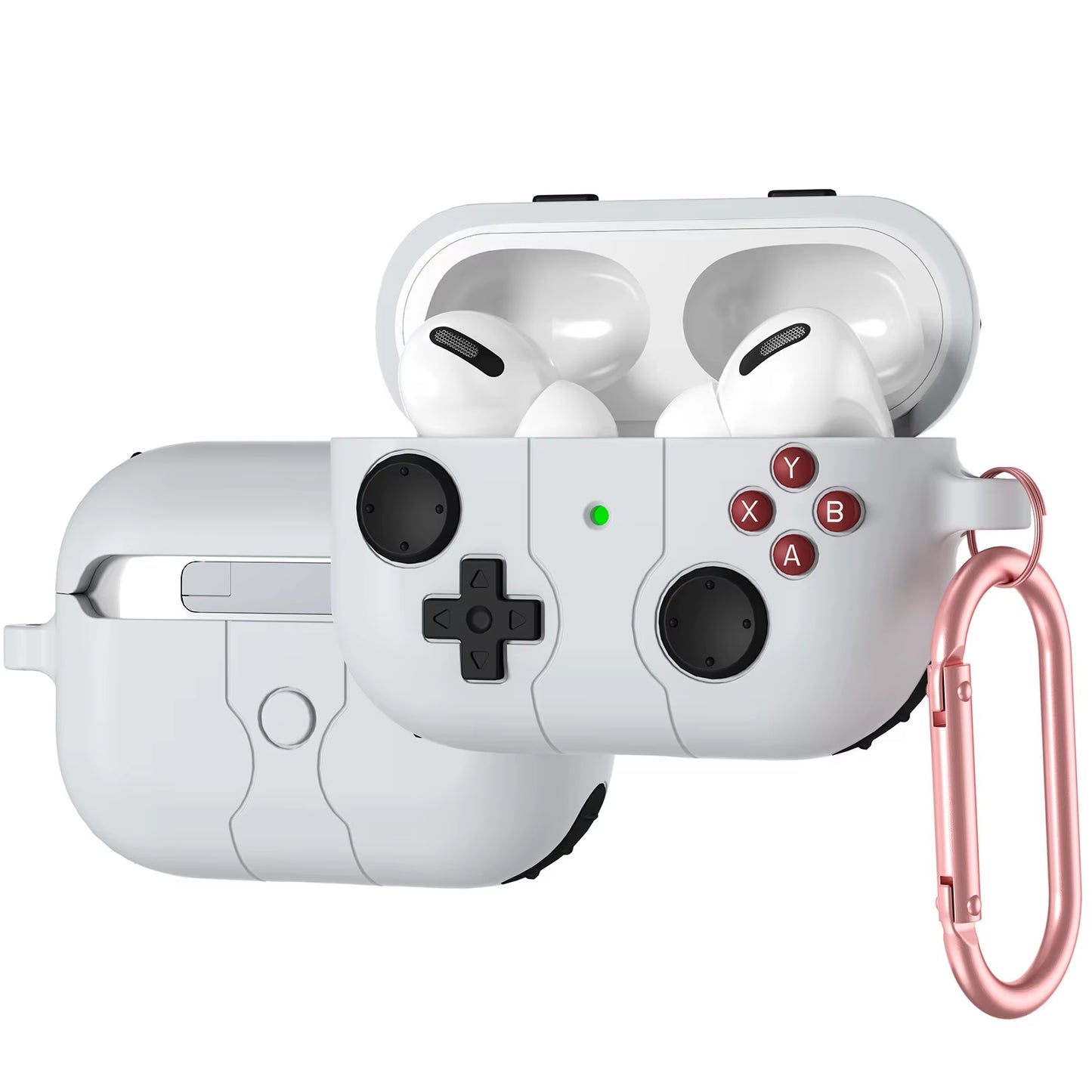 Capas 2024 para AirPods Pro – Case 3D Gamepad / Gameboy, Protetor Macio para AirPods 1/2/3
